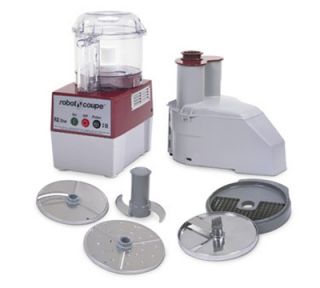 Robot Coupe Combination Food Processor w/ 3 qt Clear Bowl, S Blade & 1 Speed
