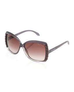 Square Frame Sunglasses, Lilac