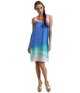 Paul Smith Printed Tank Dress Womens Dress (Blue)