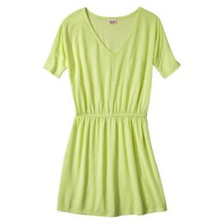 Mossimo Supply Co. Juniors V Neck Dress   Limesand XS(1)