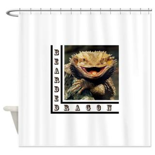 CafePress Bearded Dragon Shower Curtain Free Shipping! Use code FREECART at Checkout!