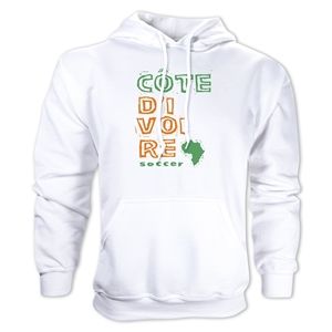 hidden Cote dIvoire Country Hoody (White)