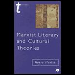 Marxist Literary and Cultural Theories