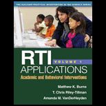 RTI Applications, Volume 1