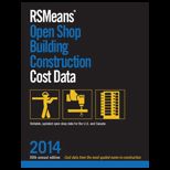 Open Shop Building Construction Cost Data 2014