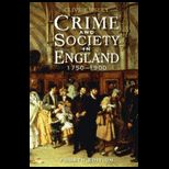 Crime and Society in England 1750 1900