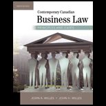 Contemporary Canadian Business Law