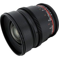 Samyang 16mm T2.2 Cine IF ED Wide Angle Lens for Sony E VDSLR