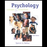 Psychology  Concepts and Connections (Custom Package)