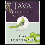Java Concepts   With Wiley Plus