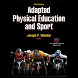 Adapted Physical Education and Sport   With Dvd
