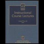 Instructional Course Lectures, Volume 49   With CD