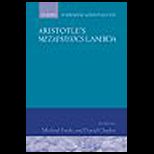 Aristotles Metaphysics Lambda