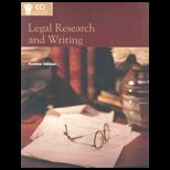 Legal Research and Writing (Custom)