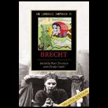 Cambridge Companion to Brecht