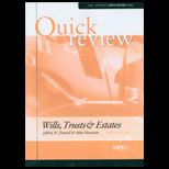 Sum and Substance Quick Review on Wills