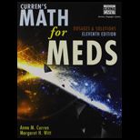 Math for Meds Dosages and Solutions  Text