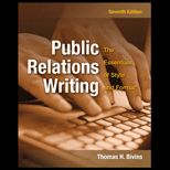 Public Relations Writing : The Essentials of Style and Format