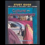 Cultural Anthropology   Study Guide