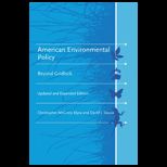 American Environmental Policy: Beyond Gridlock, Updated