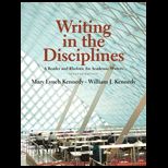 Writing in the Disciplines (Custom Package)