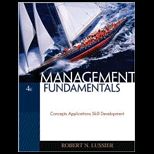 Management Fundamentals : Concepts, Applications, Skill Development