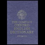 Compact Oxford English Dictionary