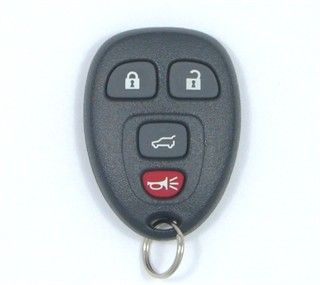 2011 Buick Enclave Keyless Entry Remote w/ Rear Glass