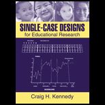 Single Case Designs for Educational Research