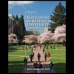 Navigating the Research University: A Guide for First Year Students