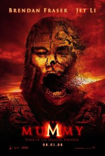 The Mummy:Tomb of the Dragon Emperor Advance Movie Poster