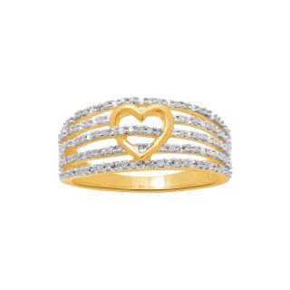 CT. T.W. Diamond Heart Ring, Womens