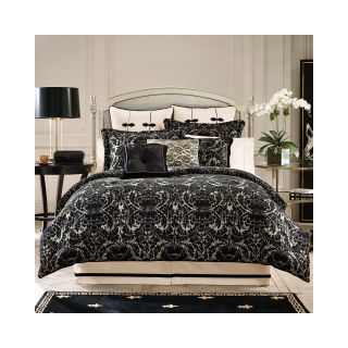 Croscill Classics Danielle Jacquard Comforter Set, Black