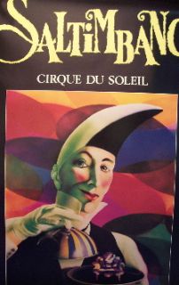 Cirque De Soleil   Saltimbano (Original Soundtrack Promo Poster)