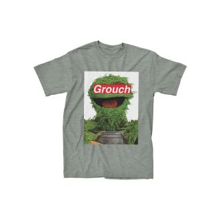 Labeled Grouch Tee, Pltnmhethr Grouch, Mens