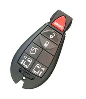 2012 Chrysler Town & Country Remote FOBIK    Liftgate, 2 Sliding Doors   key