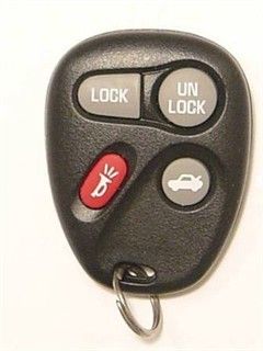 2000 Buick Century Keyless Entry Remote   Used