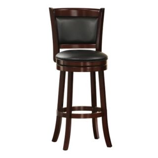Counter Stool Piacenza Upholstered Barstool   Red Brown (Cherry) (29)