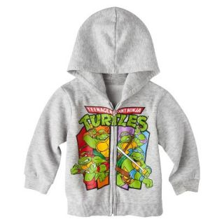 Teenage Mutant Ninja Turtles Infant Toddler Boys Hoodie   Gray 2T