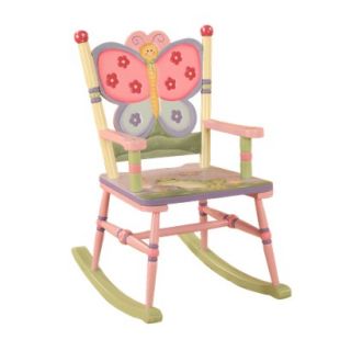 Kids Rocking Chair: Teamson Magic Garden Rocking Chair