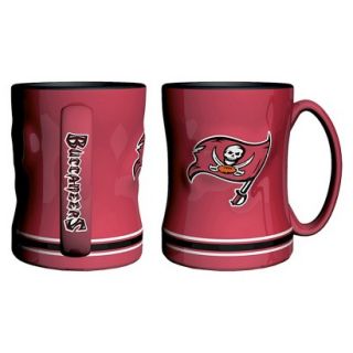 Boelter Brands NFL 2 Pack Tampa Bay Buccaneers Relief Mug   15 oz