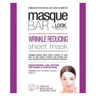 Masque Bar by Look Beauty Wrinkle Reducing Sheet Mask   3 Mask Sachets