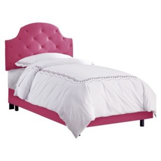 Skyline Kids Bed: Skyline Furniture Juliette Tufted Bed   Pink