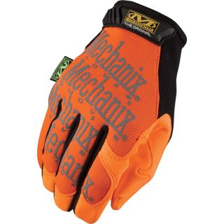 Mechanix Wear Safety Original Glove   Hi Vis Orange, Medium, Model SMG 99