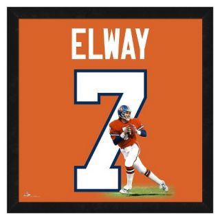 NFL Denver Broncos John Elway Framed Uniframe
