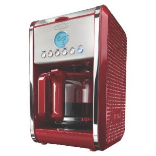 Bella Red Programmable Coffee Maker   12 cup