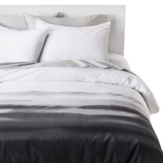 Room Essentials Watercolor Duvet Cover Cover Set   Black/White (Twin)