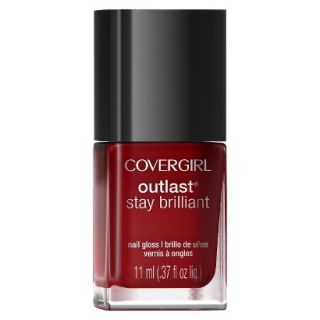 CoverGirl Outlast Stay Brilliant Nail Gloss   Ever Reddy 175