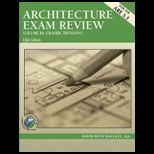 Architecture Examination Review, Volume III: Graphic Div