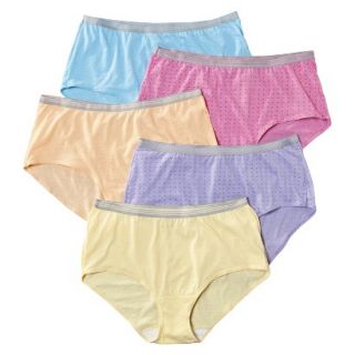 Fruit Of The Loom Womens 5 Pack Fit for Me Brief   White 13